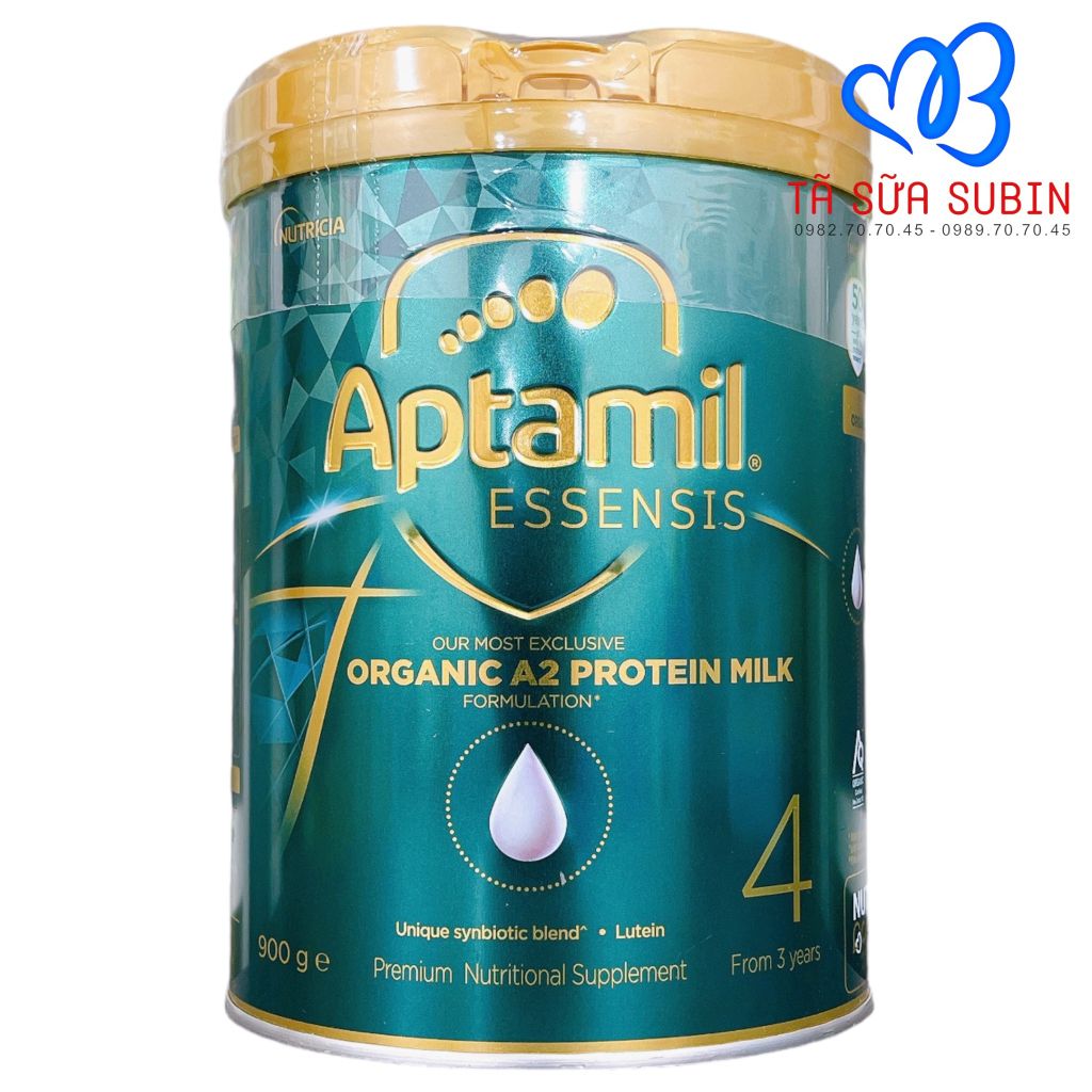 Sữa Aptamil Essensis Organic A2 Protein Milk Úc 900gr Số 4 Trên 3 Tuổi