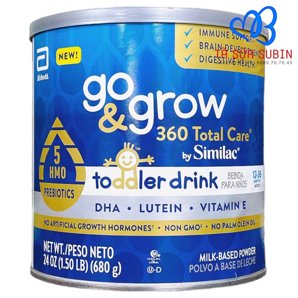 Sữa Similac Go and Grow 360 Total Care Mỹ 680gr 12 - 36 tháng