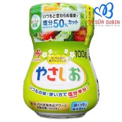 Muối Yasashio Ajinomoto Nhật Bản 100g