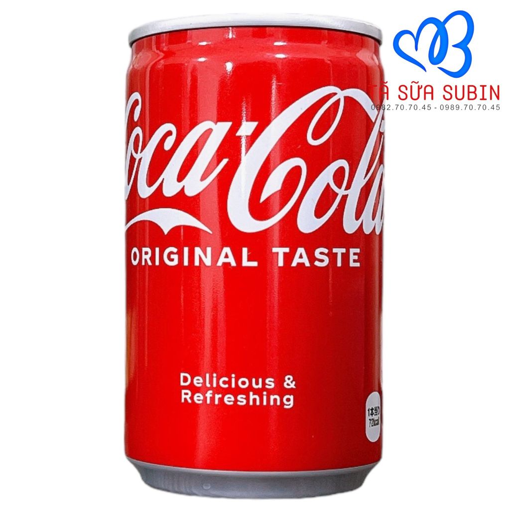 Coca Cola phiên bản lon mini 100ml - Hàng nội địa Nhật