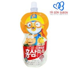 Nước Hồng Sâm Pororo Hàn Quốc 100ml Vị Cam