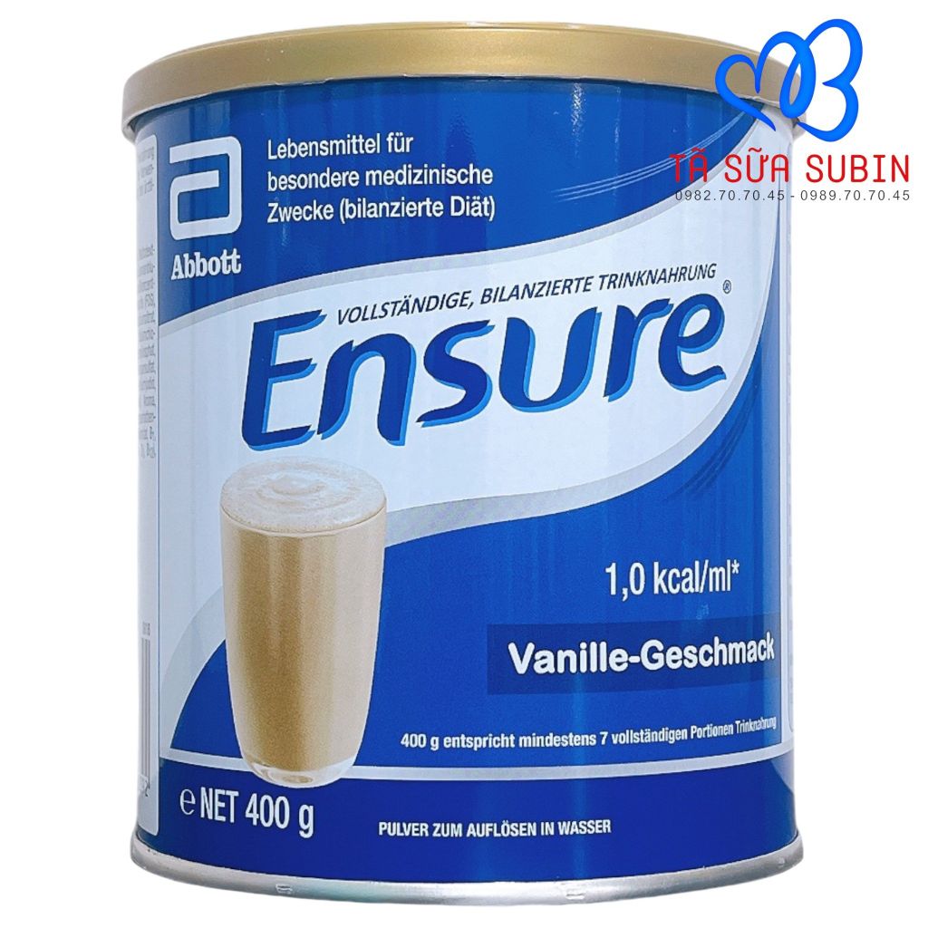 Sữa Ensure Đức 400g Vị Vani