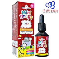 Siro Sắt Natures Aid Mini Drops 50ml Anh