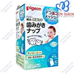 Giấy Lau Răng, Rơ Lưỡi Pigeon Nhật 42 Miếng Vị Tự Nhiên