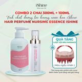  COMBO Tinh Chất Dưỡng Tóc Nước Hương Nước Hoa iShine 300ml + 100ml 