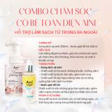  Dung Dịch Vệ Sinh Nữ Tự Tạo Bọt Dịu Nhẹ Aini 350ml [TẶNG Nước giặt đồ lót 100ml] 