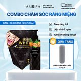  Combo 7 Ngày Miếng Dán Răng Than Tre Anriea + 1 KĐR Hương Cam - QUÀ TẶNG ƯU ĐÃI 