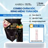  Combo 7 Ngày Miếng Dán Răng Than Tre Anriea + 1 KĐR Hương Cam - QUÀ TẶNG ƯU ĐÃI 