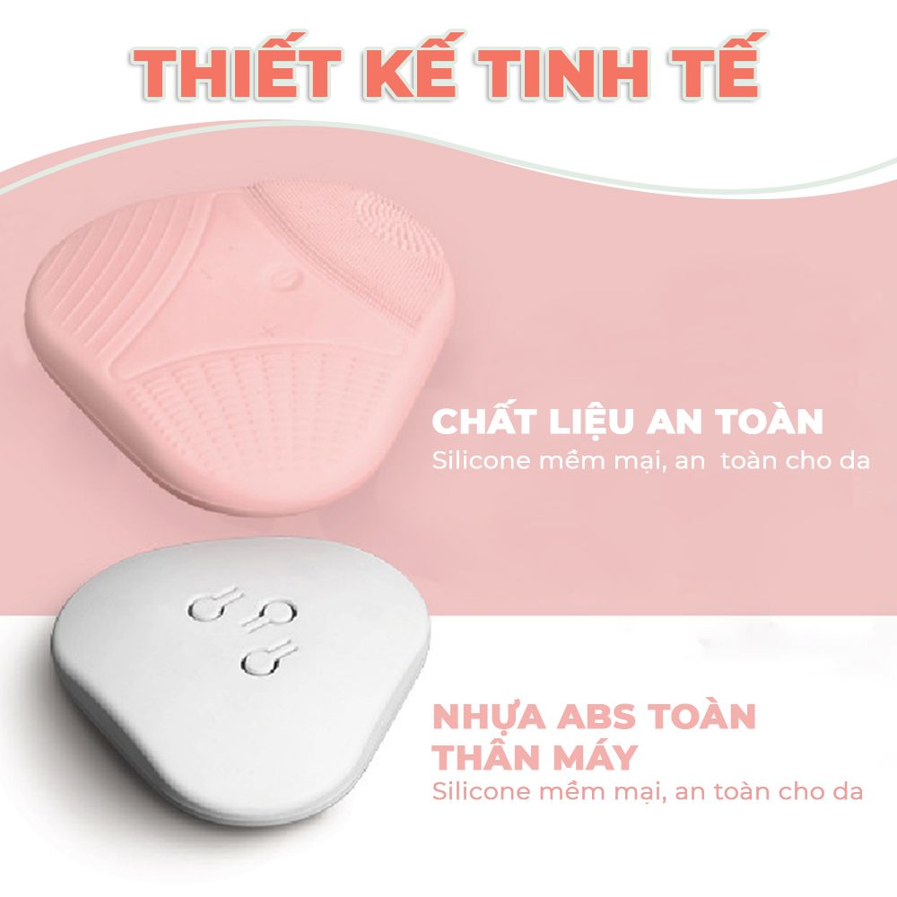  Máy rửa mặt đa năng 4in1 Cleansing & Massaging Device AINI COLLECTION 
