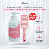  Tinh chất dưỡng tóc phục hồi tóc không xả lại với nước hương nước hoa iShine 300ml 