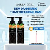  Kem Đánh Răng Tinh Dầu Than Tre Hương Cam ANRIEA (200ml) 