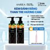 Kem Đánh Răng Tinh Dầu Than Tre Hương Cam ANRIEA (200ml) 