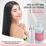 Tinh chất dưỡng tóc phục hồi tóc không xả lại với nước hương nước hoa iShine 100ml 