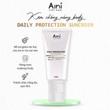  Kem chống nắng nâng tông khô thoáng dành cho body Aini Daily Protection Sunscreen 50ml 