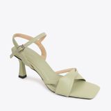  Sandal Cao Gót QB-4 Xanh 