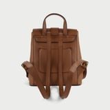  Balo Nữ Mini Nắp Gập Nam Châm Phối Viền Nâu AT-16 Bò 