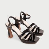  Giày Sandal Cao Gót QuaI Ngang Đan Nhau BF-002 