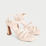  Giày Sandal Cao Gót QuaI Ngang Đan Nhau BF-002 