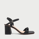  Sandal Cao Gót Quai Ngang Phối Nơ MC.320 