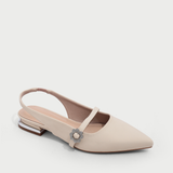  Giày Kiểu Dáng Slingback Mũi Nhọn 3cm MC-840 