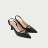  Giày Cao Gót Nữ Dáng Slingback Gót Nhọn Sang Chảnh MC-906 