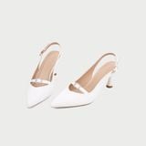  Giày Cao Gót Nữ Dáng Slingback Gót Nhọn Sang Chảnh MC-906 