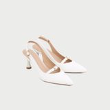  Giày Cao Gót Nữ Dáng Slingback Gót Nhọn Sang Chảnh MC-906 