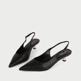  Giày Cao Gót Slingback Mũi Nhọn Da Lập Trình MH22 