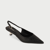  Giày Cao Gót Slingback Mũi Nhọn Da Lập Trình MH22 