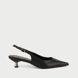  Giày Cao Gót Slingback Mũi Nhọn Da Lập Trình MH22 