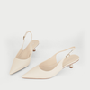  Giày Cao Gót Slingback Mũi Nhọn Da Lập Trình MH22 