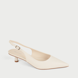  Giày Cao Gót Slingback Mũi Nhọn Da Lập Trình MH22 