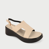  Sandal Đế Xuồng Quai Bản Cắt Hở MH27 