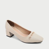  Giày Công Sở Phối Khóa Mũi Nhọn PL-004 