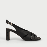  Giày Sandal Cao Gót Trụ Quai Đan Nhau Sang Trọng QA-015 