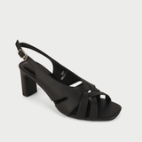  Giày Sandal Cao Gót Trụ Quai Đan Nhau Sang Trọng QA-015 
