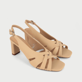  Giày Sandal Cao Gót Trụ Quai Đan Nhau Sang Trọng QA-015 