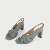  Giày Sandal Cao Gót Trụ Quai Đan Nhau Sang Trọng QA-015 