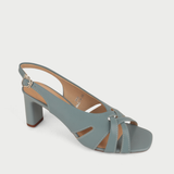  Giày Sandal Cao Gót Trụ Quai Đan Nhau Sang Trọng QA-015 