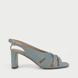  Giày Sandal Cao Gót Trụ Quai Đan Nhau Sang Trọng QA-015 