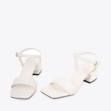  Sandal Cao Gót CK-15 Trắng 