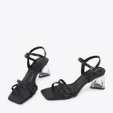  Sandal Cao Gót MK-6 Đen 
