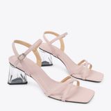  Sandal Cao Gót MK-6 Hồng 