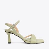  Sandal Cao Gót QB-4 Xanh 