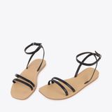  Sandal Đế Thấp AP-11 Đen 
