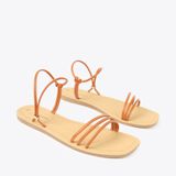  Sandal Bệt Đế Đúc Quai Ngang Dây Thắt Nút GY-2 Nâu 