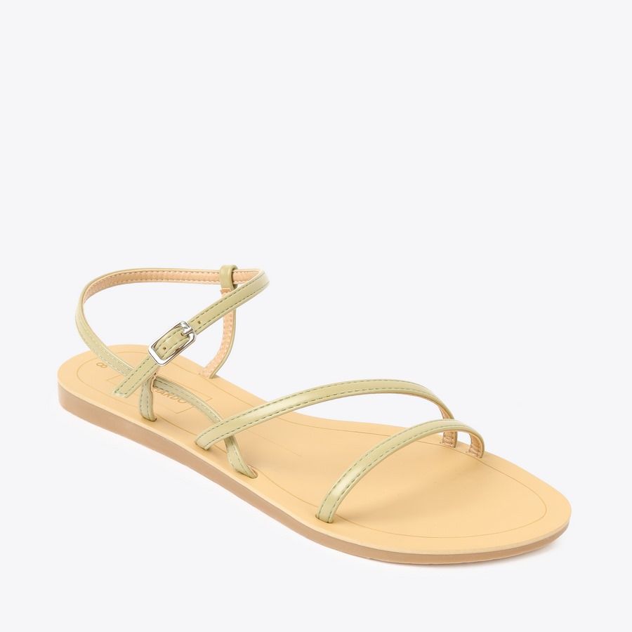  Sandal Bệt Đế Đúc Dây Chéo Khoá Gài GY-3 Xanh 