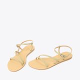  Sandal Bệt Đế Đúc Dây Chéo Khoá Gài GY-3 Xanh 