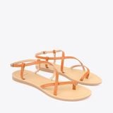  Sandal Bệt Đế Đúc Quai Dây Trơn Xỏ Ngón PK-3 Bò 