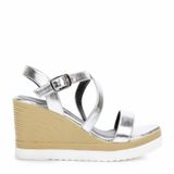  Sandal Xuồng Dây Chéo MO-12 Bạc 